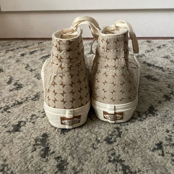 cream and brown boho vans - Picture 4 of 5